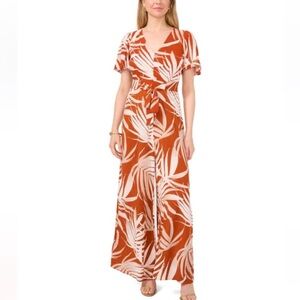 MSK FLUTTER SLEEVE JUMPSUIT
